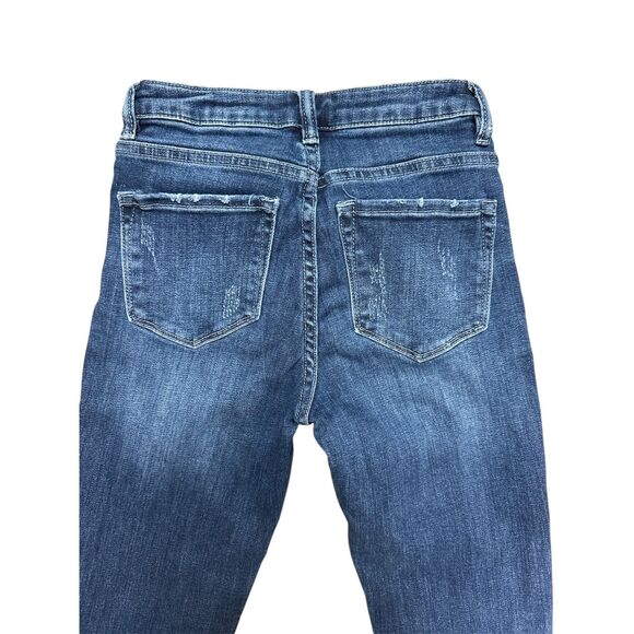 Nature Denim Fringe Distressed Jean Size: 3/25 - Picture 4 of 5